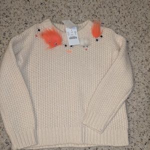Crewcuts monster sweater